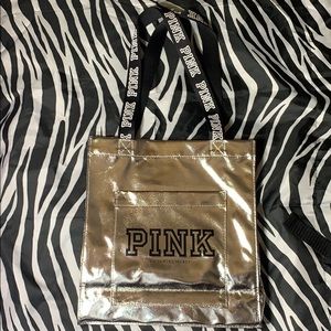 Silver Tote Bag
